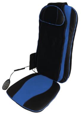 Shiatsu massage seat w. 4 massage heads