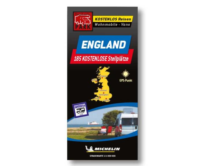 Michelin parkeringsplads kort England - gratis parkeringspladser