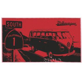 VWColl.beach towel red/sh