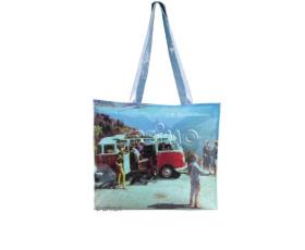 VW Collection PVC Shopper Bag "Scenery" 40 x 35 x 12 cm