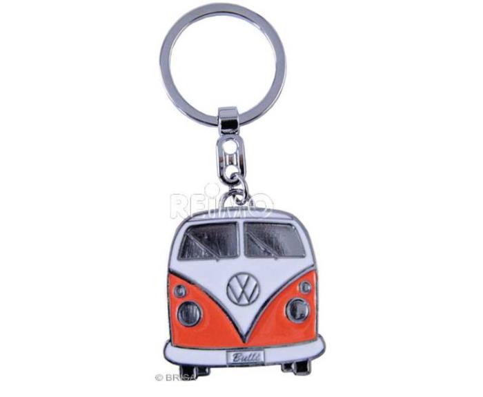VW Collection Keychain,orange,Bulli-Front-Design,1pc.