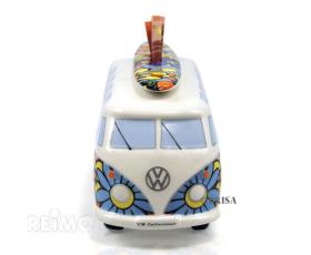 VW Collection Moneybox Bulli Flower med surfbræt, porcelæn