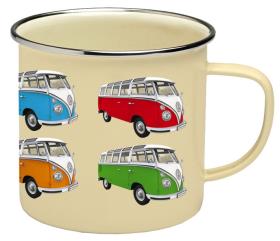 VW Collection Enamel Cups, Beige