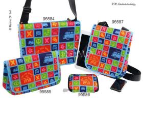 VW Collection shoulder bag small, high, colorful, neoprene, 28x23x6cm