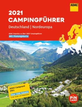 ADAC Camping Guide 2021 Tyskland + Nordeuropa