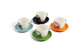 VW Collection Espresso Cups, set of 4, Bulli front