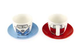 VW Collection Espresso Cups, set of 2, Bulli front