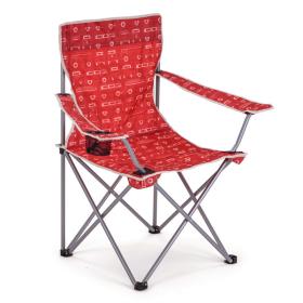 Folding Camping Chair, VW Collection VW T1, red