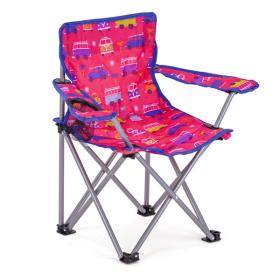 Kids Camping Chair, VW T1 VW Collection, pink