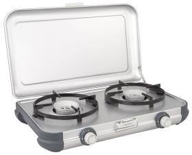 Camping Kitchen 2 DE, Manual ignition incl. hose, 50mbar
