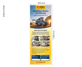 Poster motive: T5 Multirail Adapter Thule, German, dimensions 42x120cm