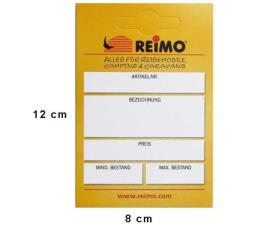 100 pcs. Placeholder cards for shelves, W8 x H12 cm