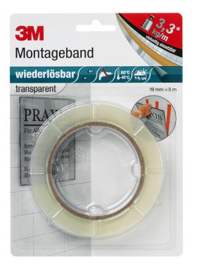 Double-sided power mounting adhesive tape