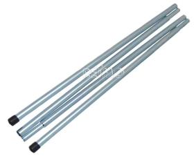 Sluice bar 4 parts, 255 cm, 17x1 mm, steel, Charly