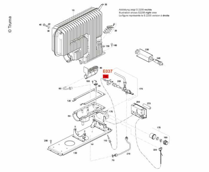 Thermoelement 250mm