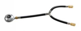 Gasslange og gastrykregulator