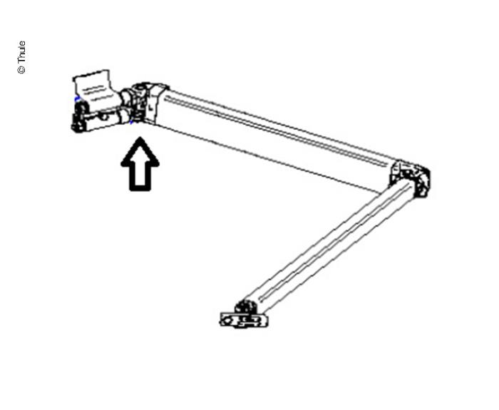 LH Spring Arm 4900 2,6m