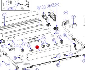 Lead Rail 9200 4,5m elox.