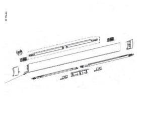 Frontblende 5200 3,0m wei