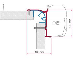 Fiamma Adapter Kit Bailey MK 1