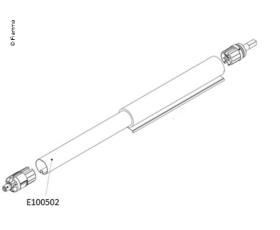 Galvaniseret rulle D.48 350