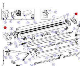 LH + RH ENDCAP Mainhousing