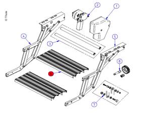Footboard Double Step 440