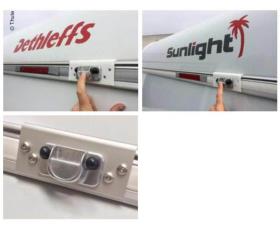 Dethleffs Carado Sunlight adapter til cykelholdere G2 (5 stk)