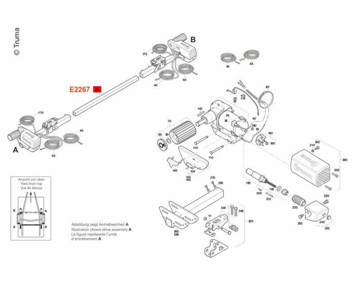 Verbindungsrohr 145cm