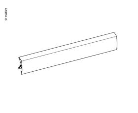 Lead Rail 9200 6,0 m hvid
