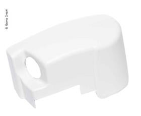 End cap left white O8000