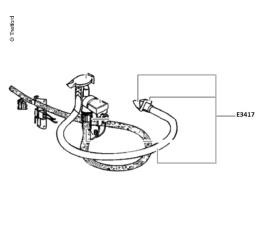 Flushing hose with nozzle
