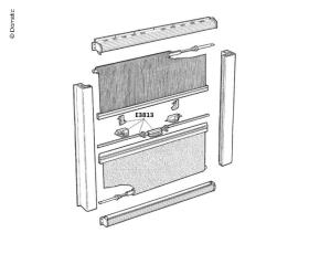 Spare part for Dometic-Seitz Roller Blinds
