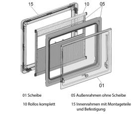 Roller blinds compl.S4.6 800x450