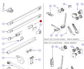 Nedre Fixation Kit 2stk