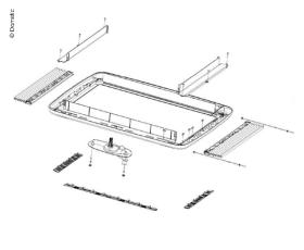 Indre ramme cpl.Midi-Heki