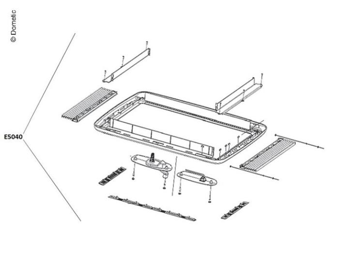 Innenrahmen kpl.Midi-Heki