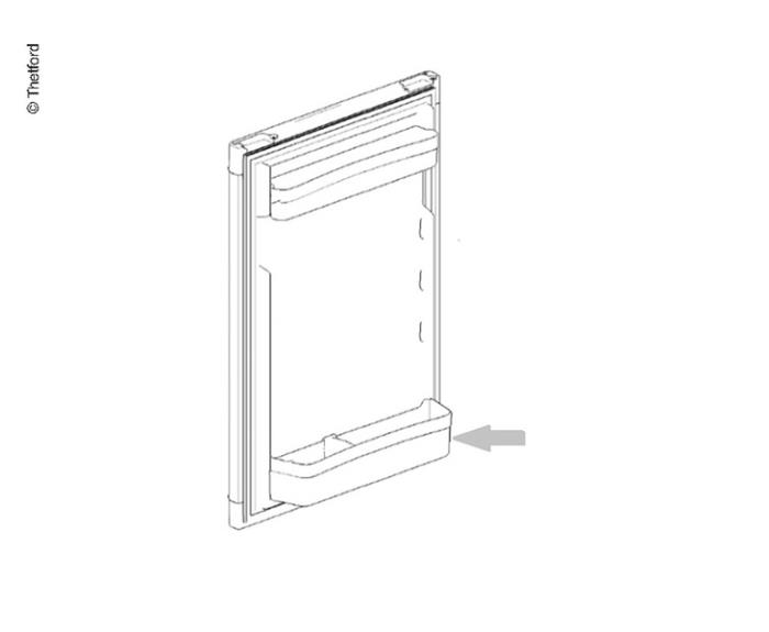 Türfach unten Kühlschrank