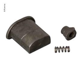 Push button rafter/support.
