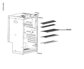 Gitterrost oben 426x165mm