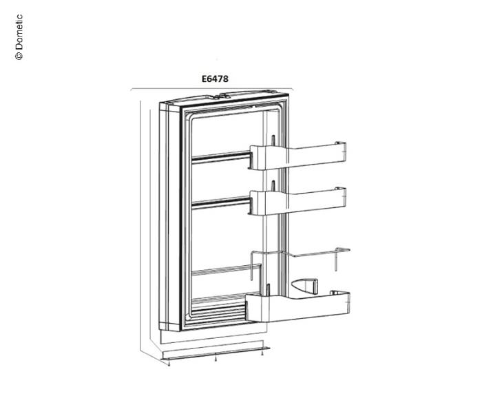 Tür komplett RM7290/7295