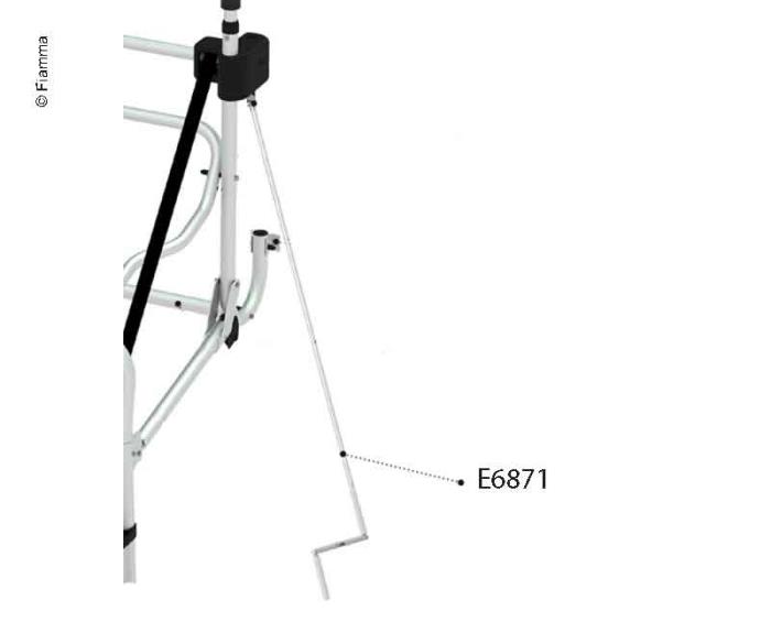 Kurbel f.Carry Bike Lift