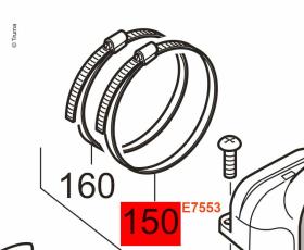 Slangeklemme 90-110