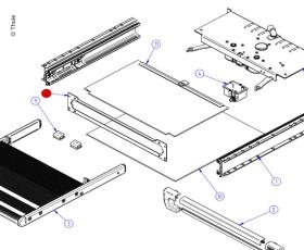 Front Plate Slide Out 400