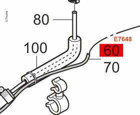 Kabel doseringspumpe 6m Kpl.
