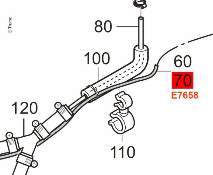 Kabel Dosierpumpe 6m kpl.