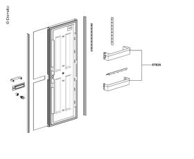 Etagere Kühlschranktür