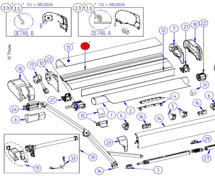 Back Housing 9200 5m V2