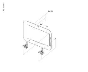 Glasabdeckung f.PI8043