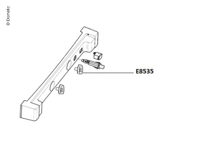 Drehknopf Thermostat RM53